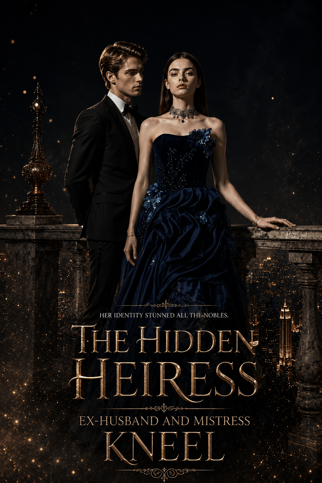 the hidden heiress ex-husband and mistress  kneel