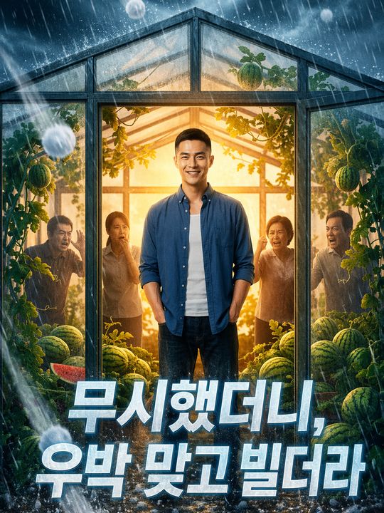 무시했더니, 우박 맞고 빌더라
