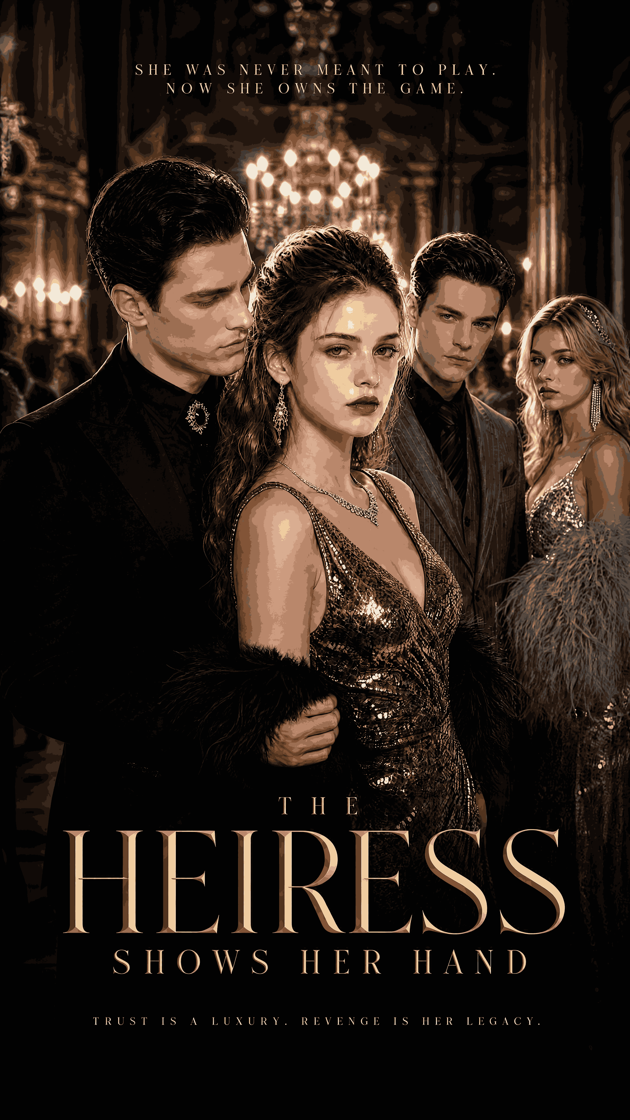the heiress shows her hand
