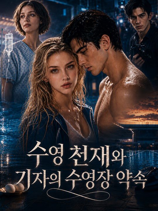 수영 천재와 기자의 수영장 약속