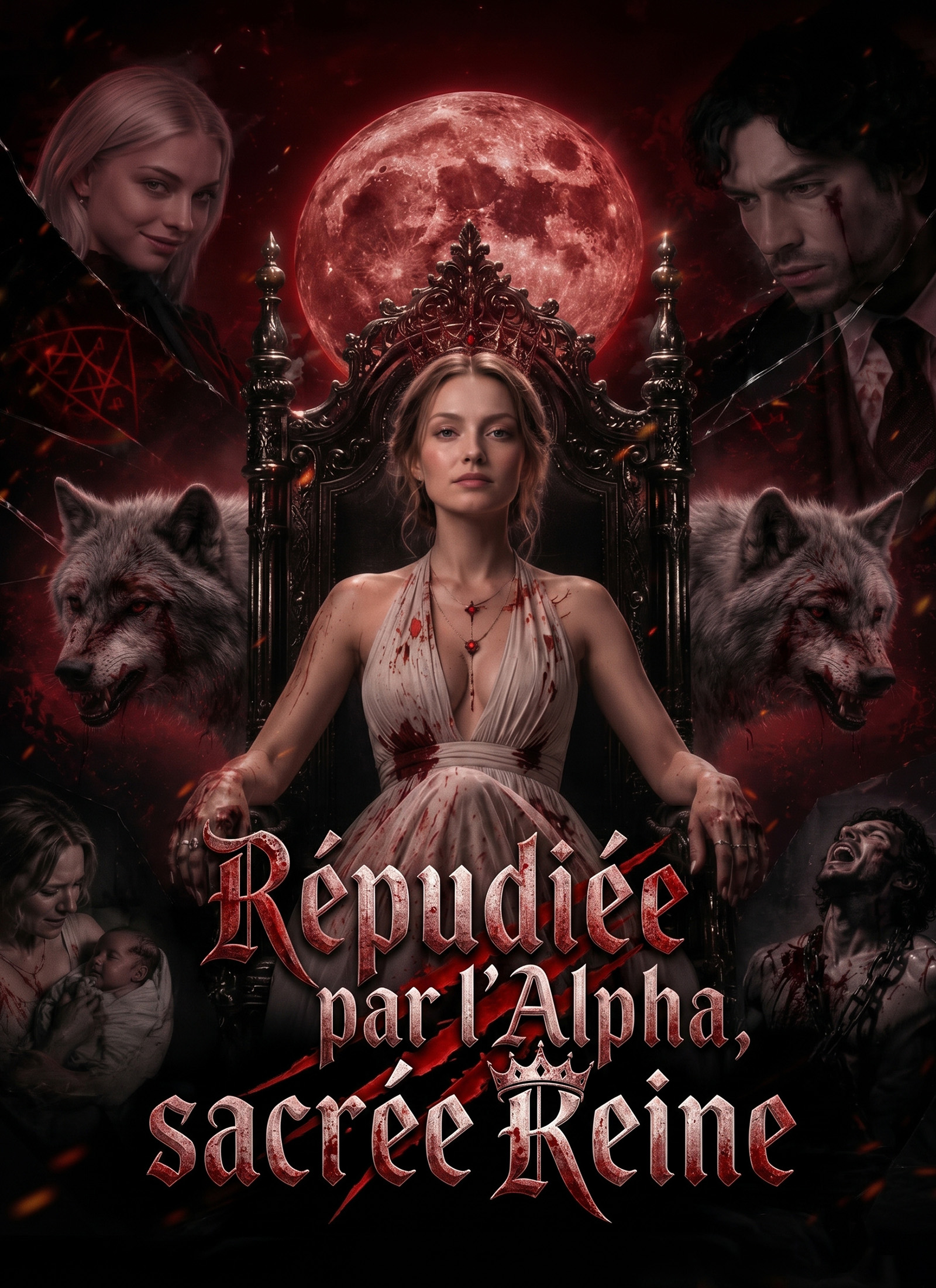 [Doublé]Répudiée par l'Alpha, sacrée Reine