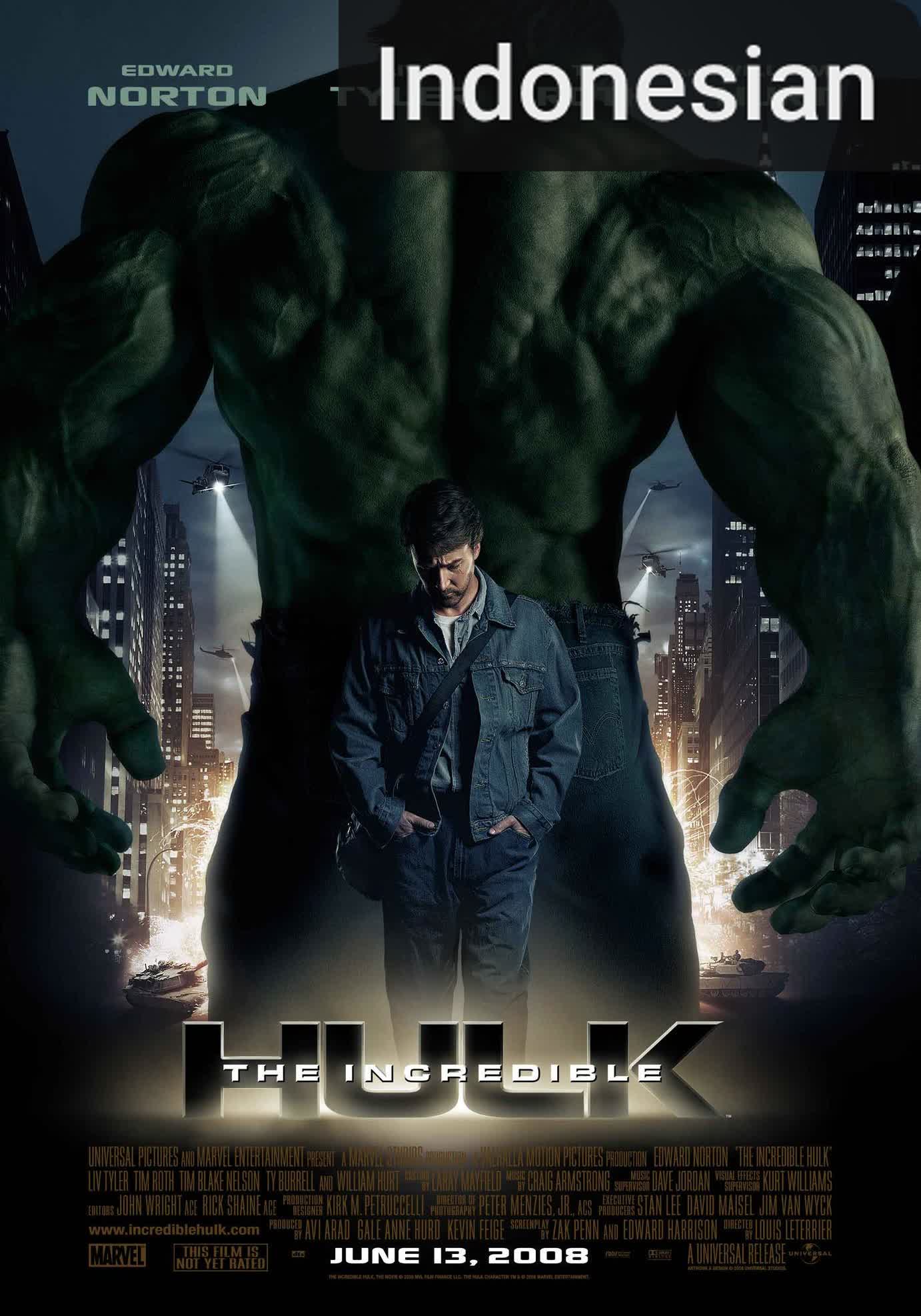 The Incredible Hulk [Indonesian] (2008)