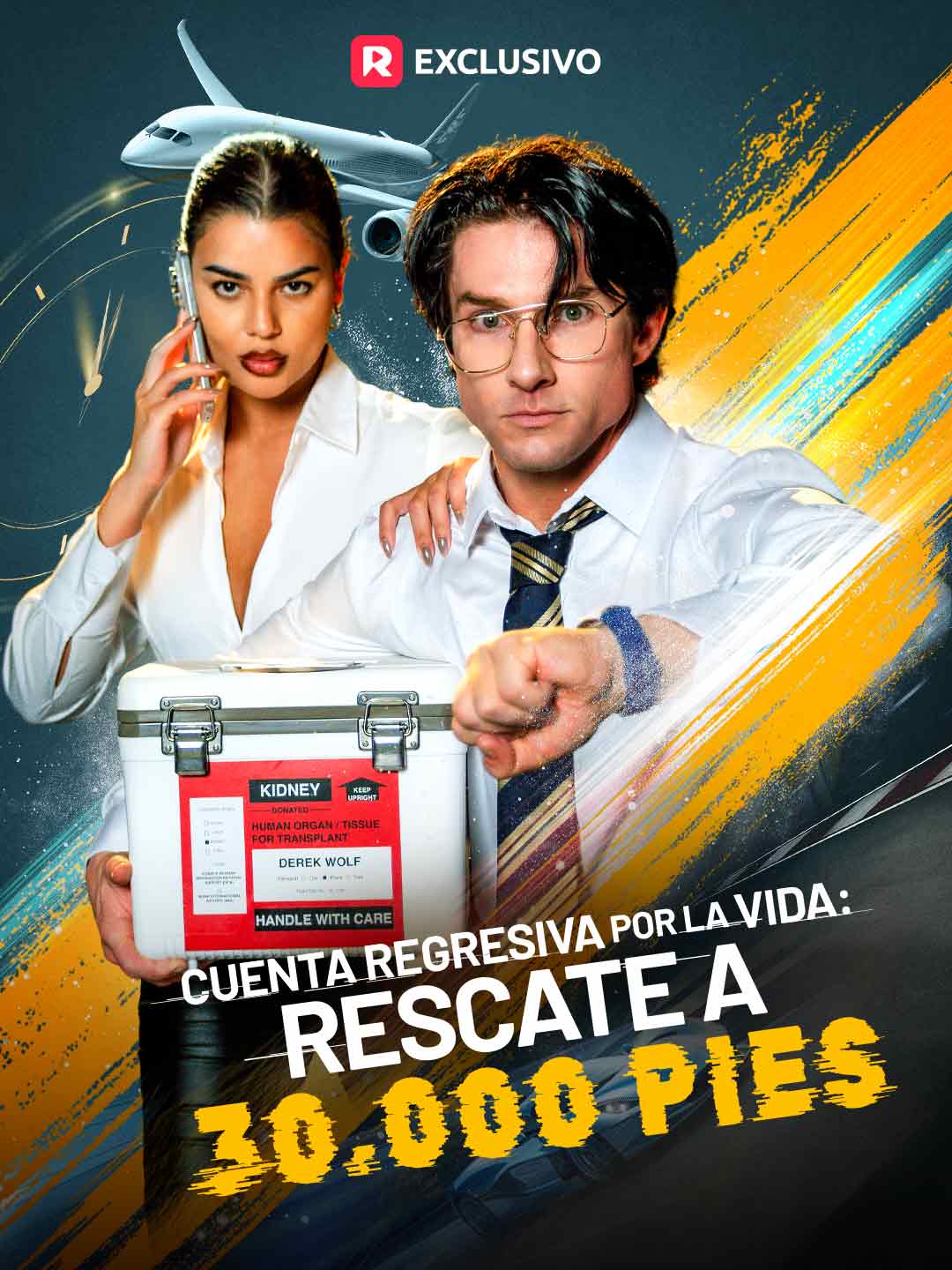 [doblado] Cuenta regresiva por la vida: rescate a 30.000 pies (2025)