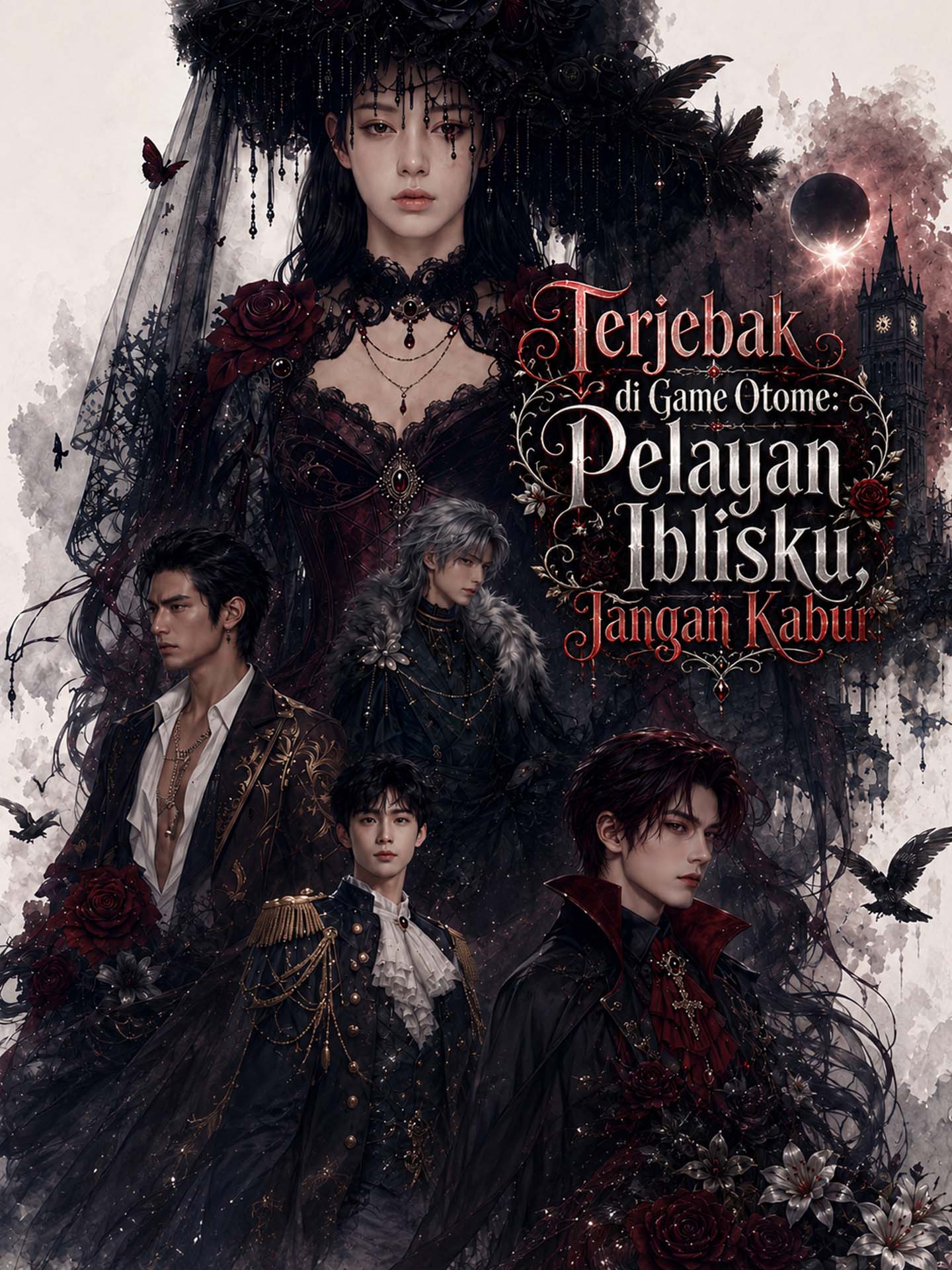 Terjebak di Game Otome: Pelayan Iblisku, Jangan Kabur