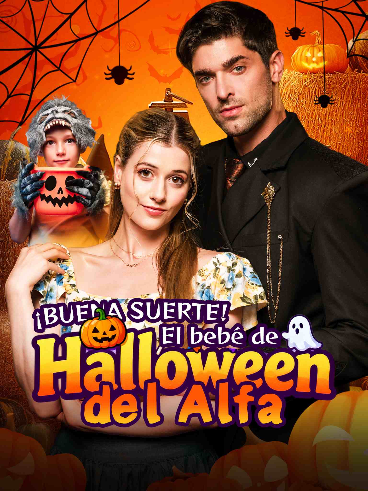 ¡Buena Suerte! El bebé de Halloween del Alfa