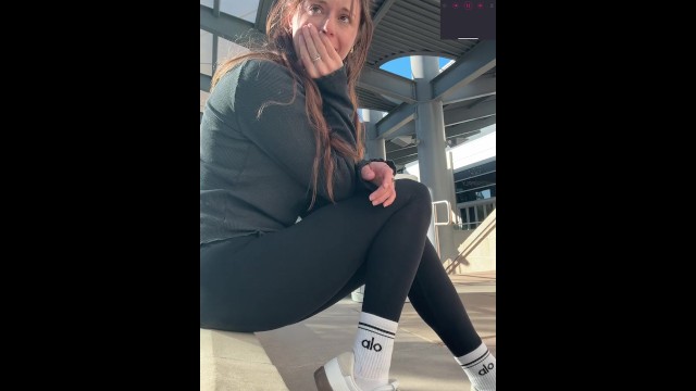 Finding A Spot At The Mall To Cum Hard | Public Orgasm | Outdoors (2025)