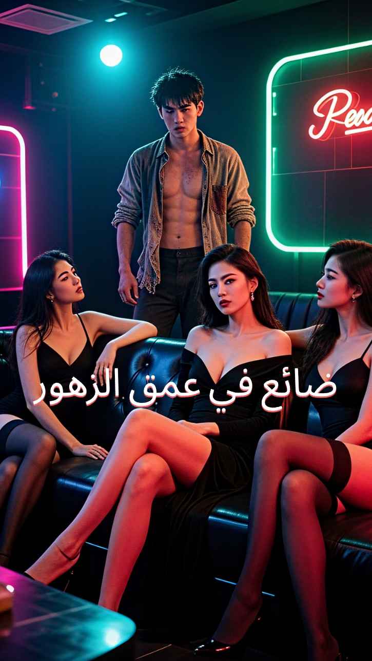 الضياع في عمق الزهور الفاتنة