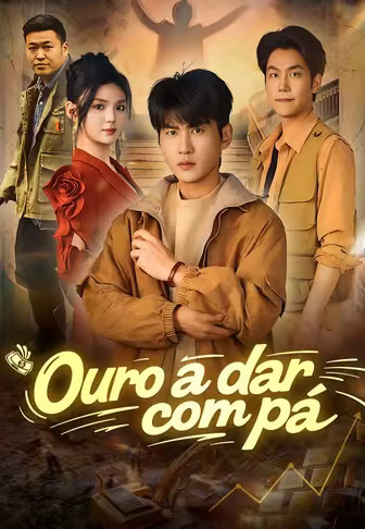 Ouro a dar com pá