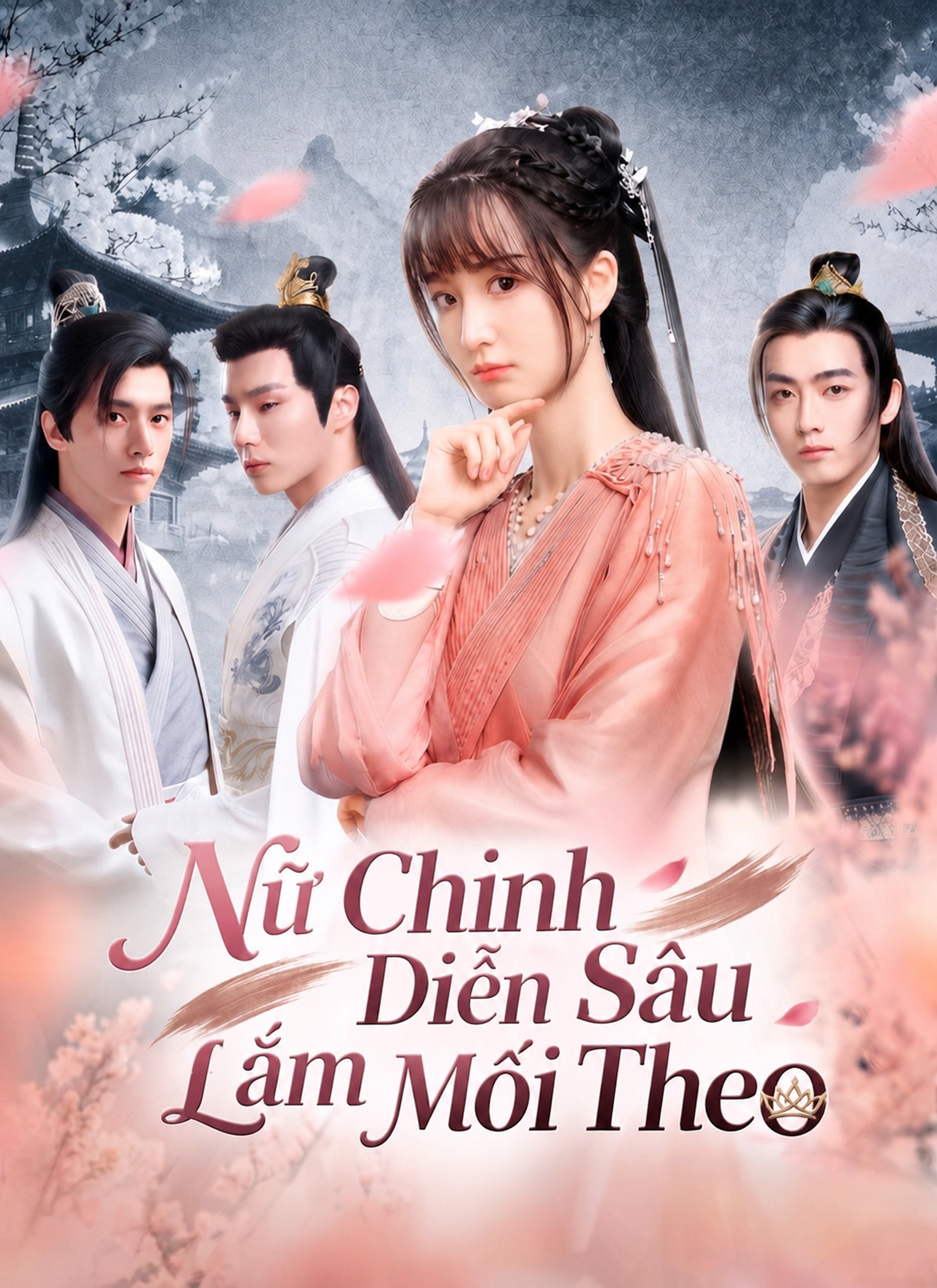 Nữ Chính Diễn Sâu Lắm Mối Theo
