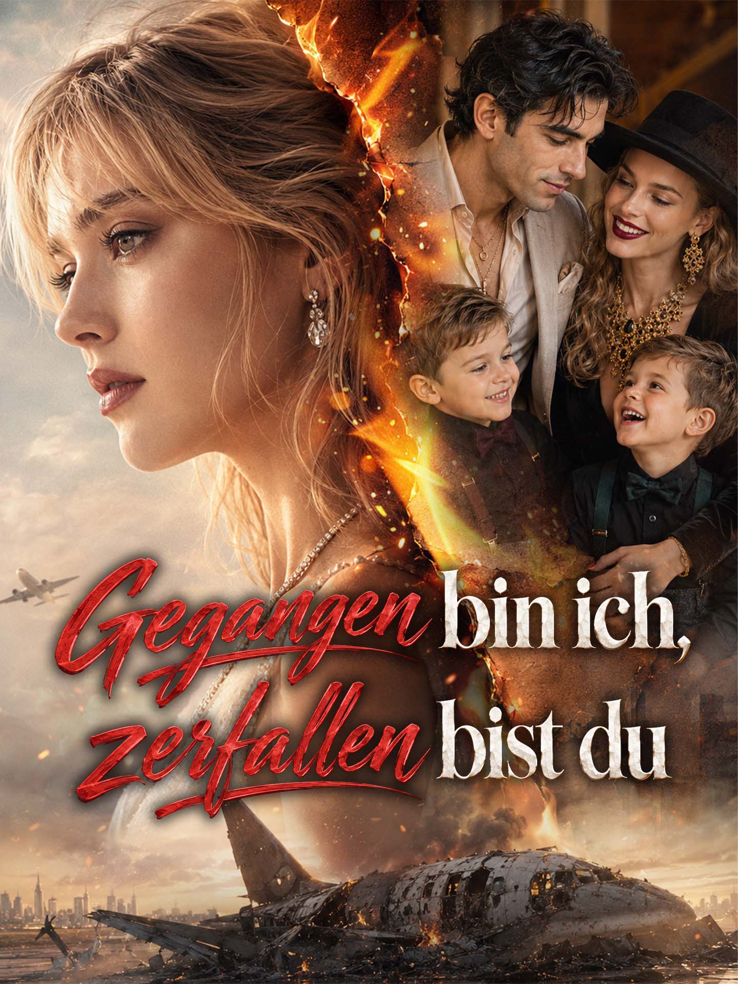Gegangen bin ich, zerfallen bist du