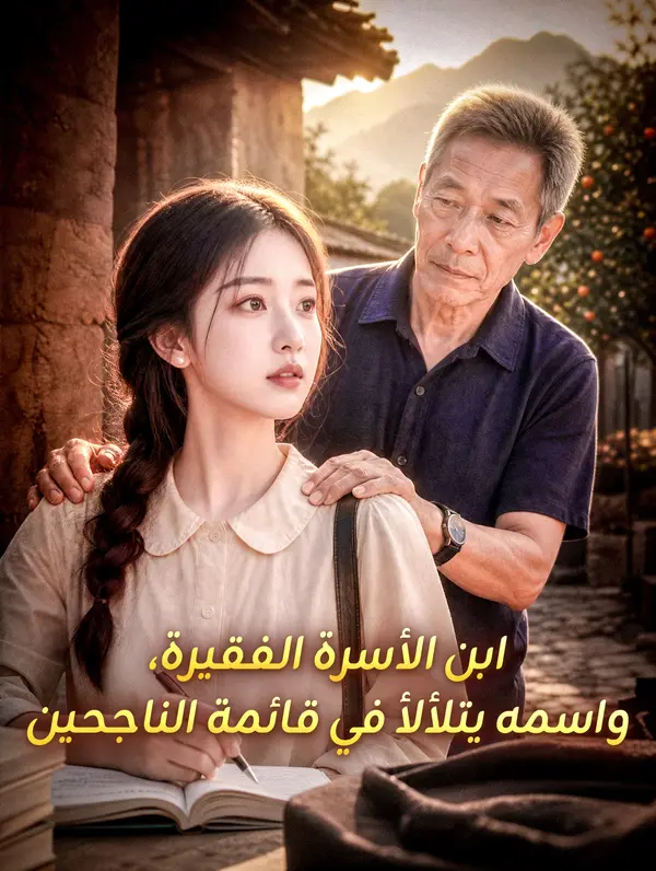 ابن الأسرة الفقيرة، واسمه يتلألأ في قائمة الناجحين