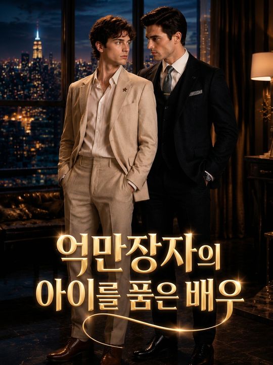 억만장자의 아이를 품은 배우