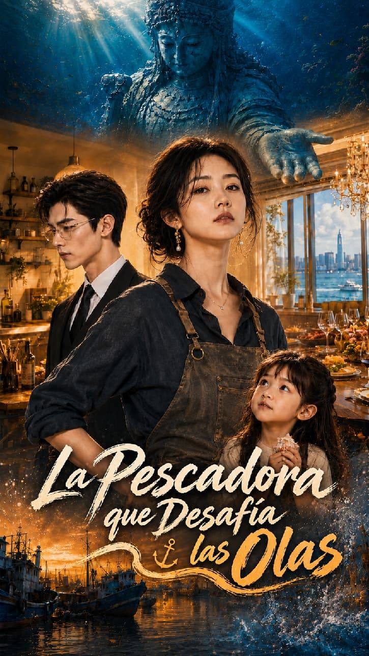 La Pescadora que Desafía las Olas