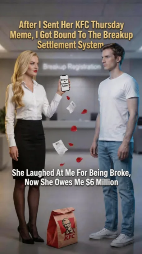 After I Sent Her KFC Thursday Meme, I Got Bound To The Breakup Settlement System