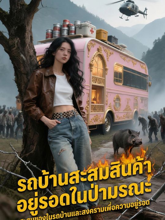 รถบ้านสะสมสินค้า อยู่รอดในป่ามรณะ