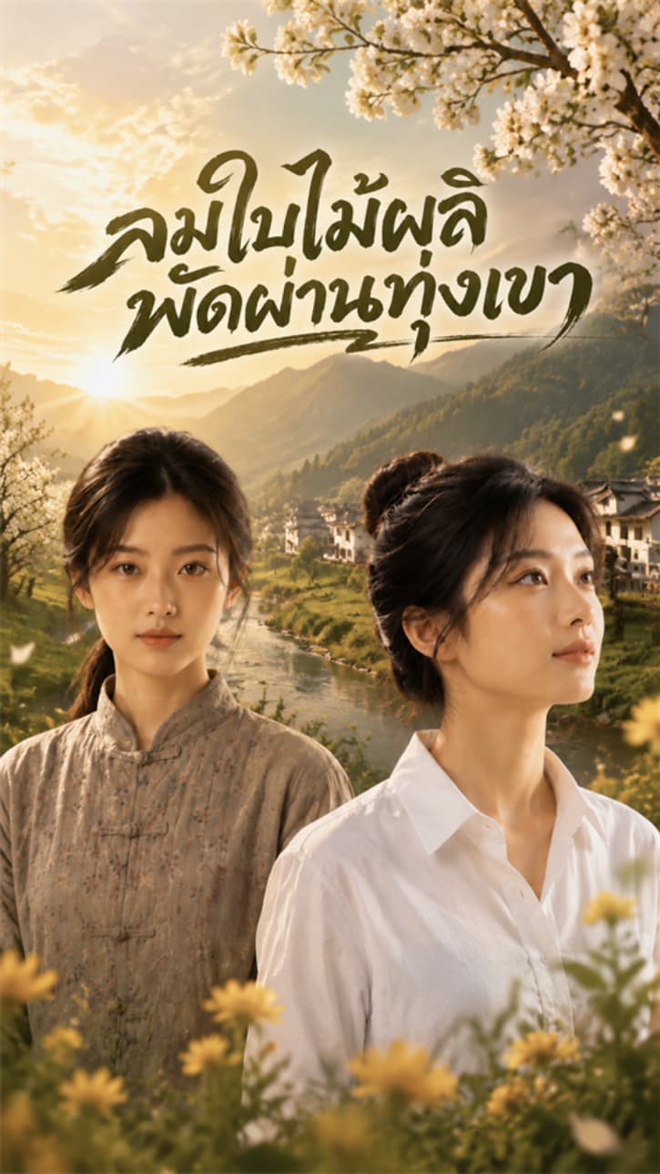 ลมใบไม้ผลิพัดผ่านทุ่งเขา