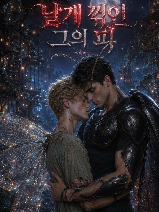날개 꺾인 그의 피
