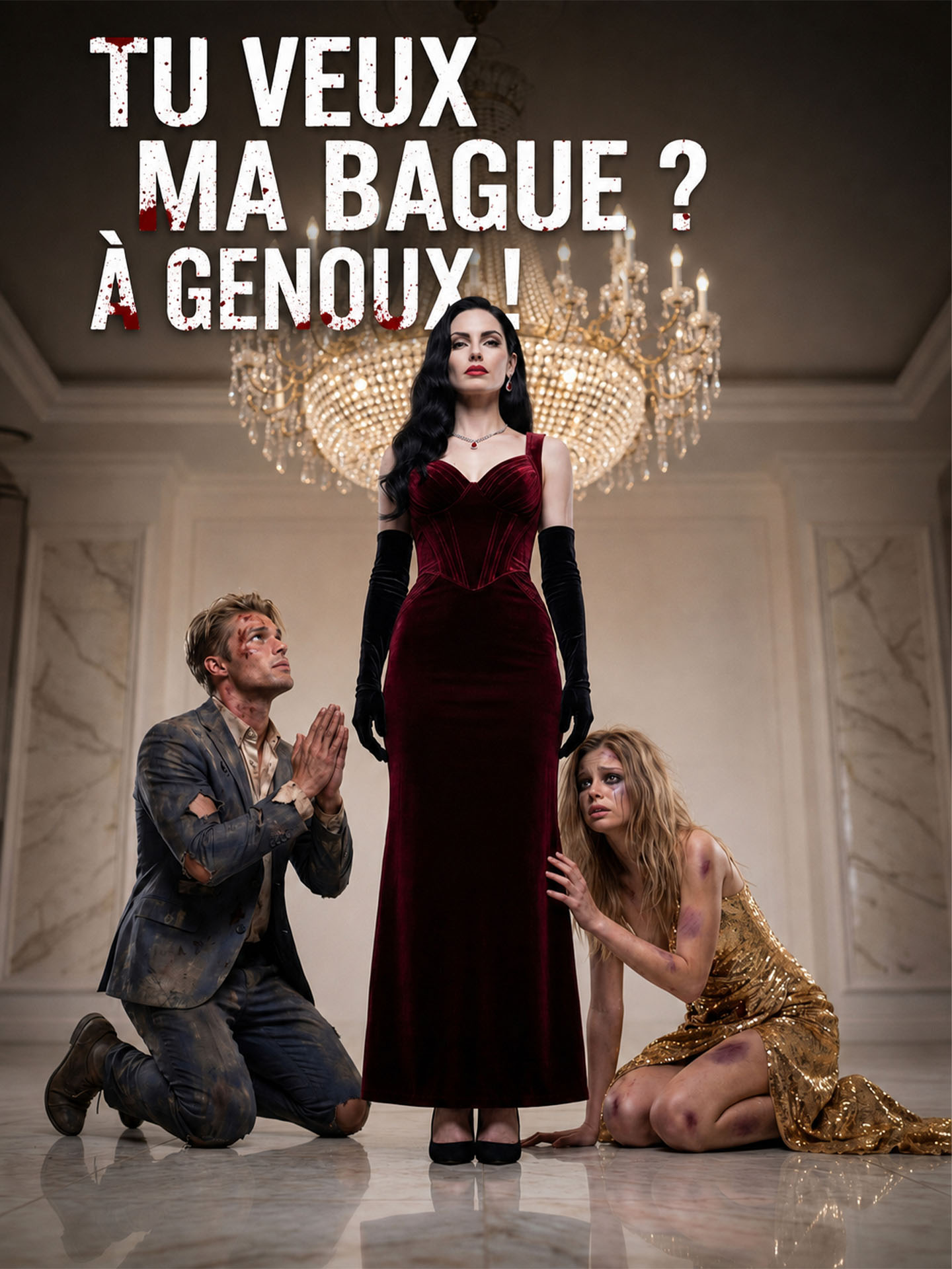 Tu veux ma bague ? À genoux !