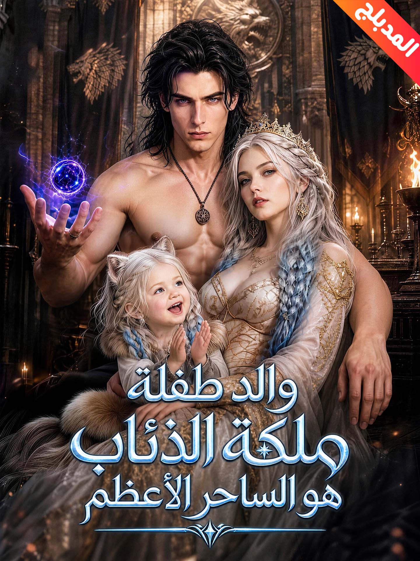 المدبلج-والد طفلة ملكة الذئاب هو الساحر الأعظم