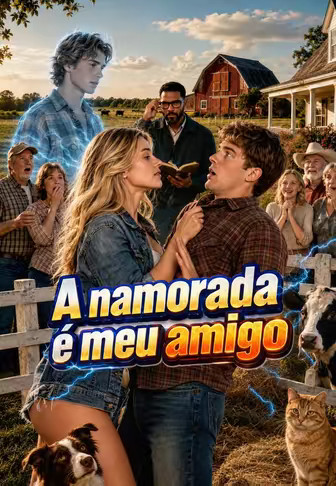 A namorada é meu amigo