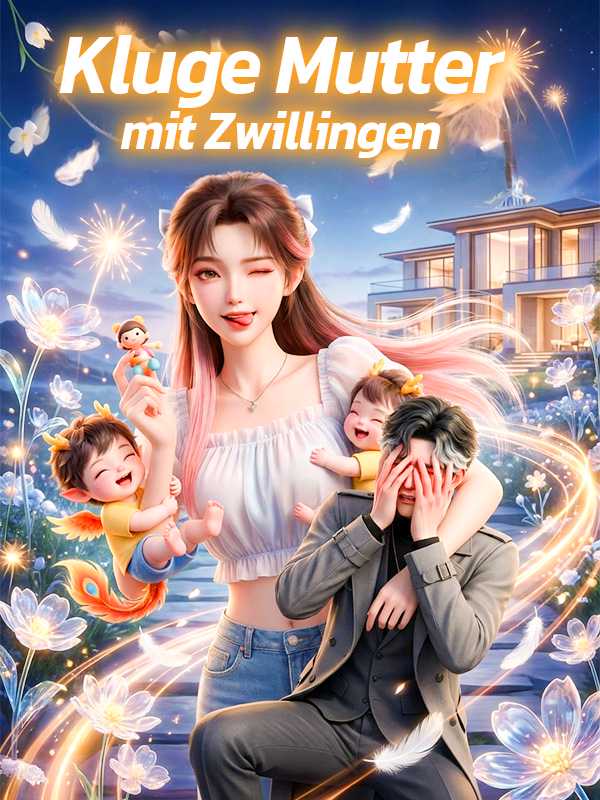 Kluge Mutter mit Zwillingen