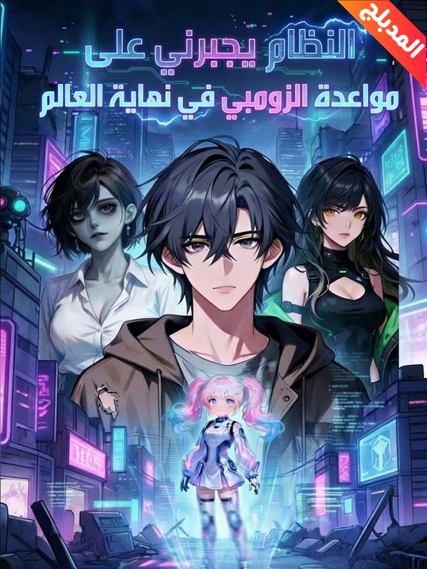 المدبلج-النظام يجبرني على مواعدة الزومبي في نهاية العالم