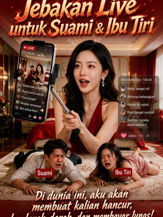 Jebakan live untuk suami & ibu tiri