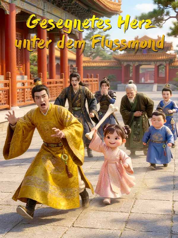Gesegnetes Herz unter dem Flussmond