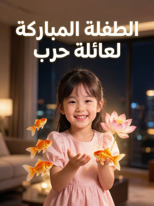 الطفلة المباركة لعائلة حرب