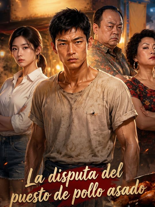 La disputa del puesto de pollo asado