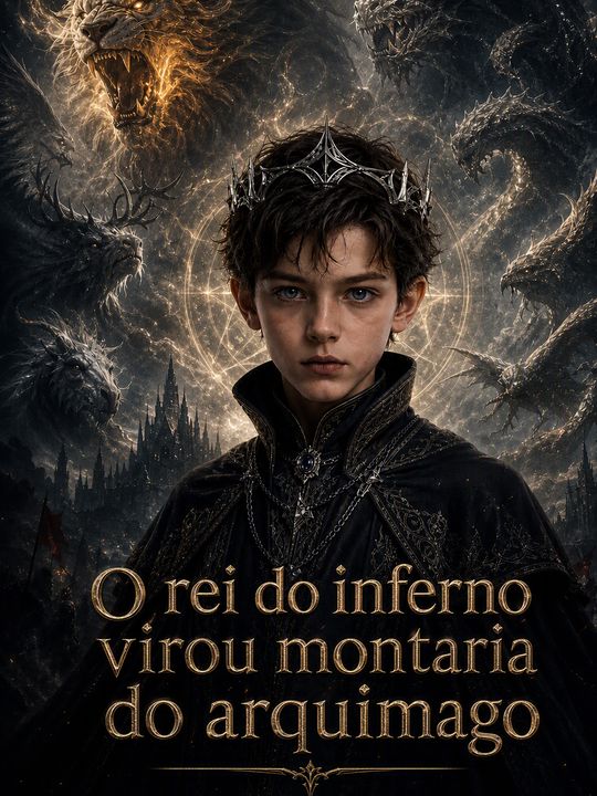 O rei do inferno virou montaria do arquimago