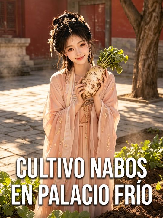 Cultivo nabos en palacio frío