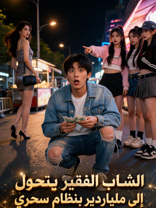 الشاب الفقير يتحول إلى ملياردير بنظام سحري