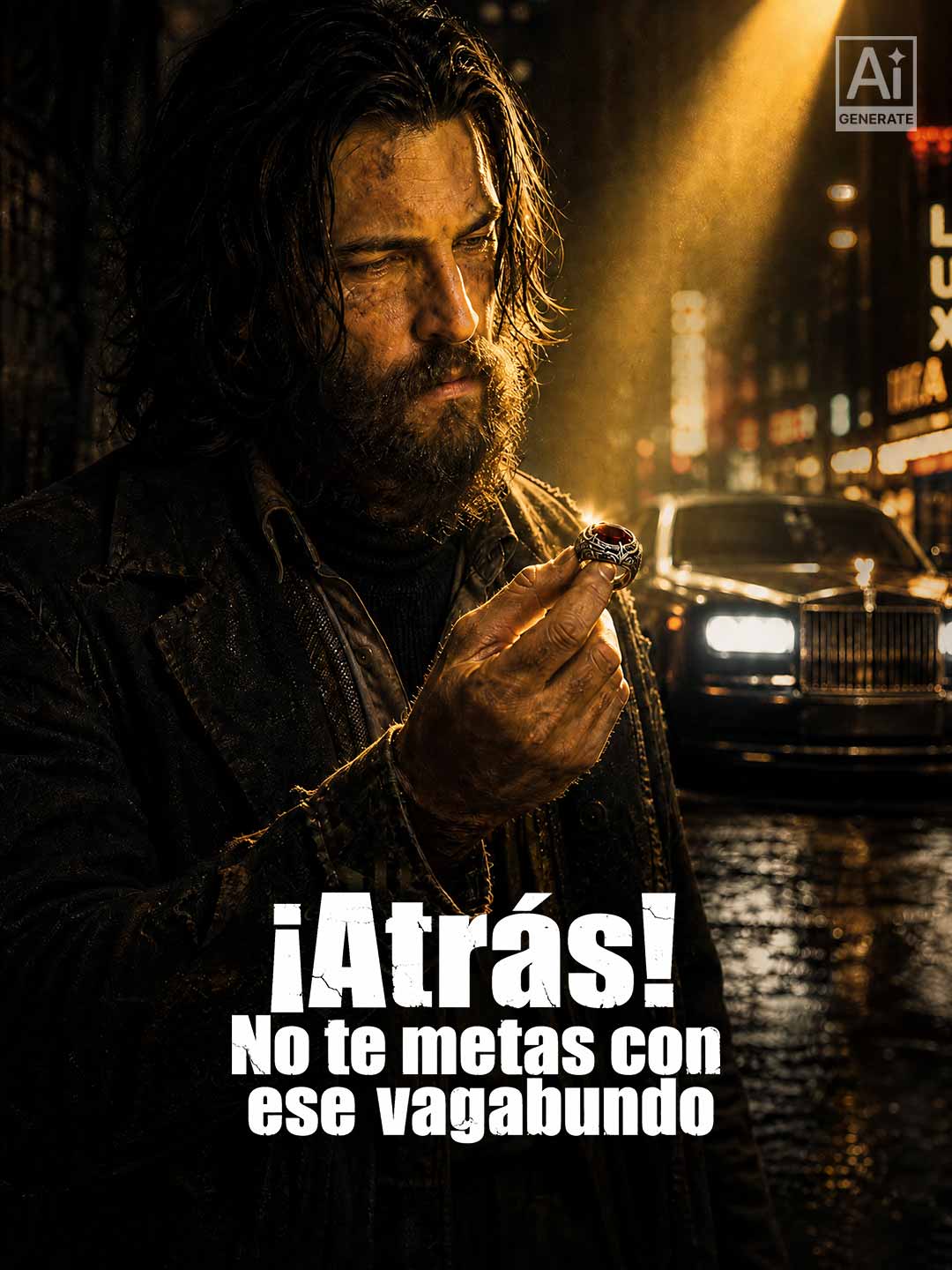 (Dubbing) ¡Atrás! No te metas con ese vagabundo