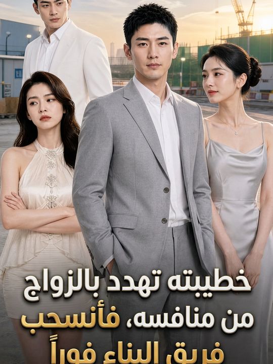 خطيبته تهدد بالزواج من منافسه، فأنسحب فريق البناء فوراً