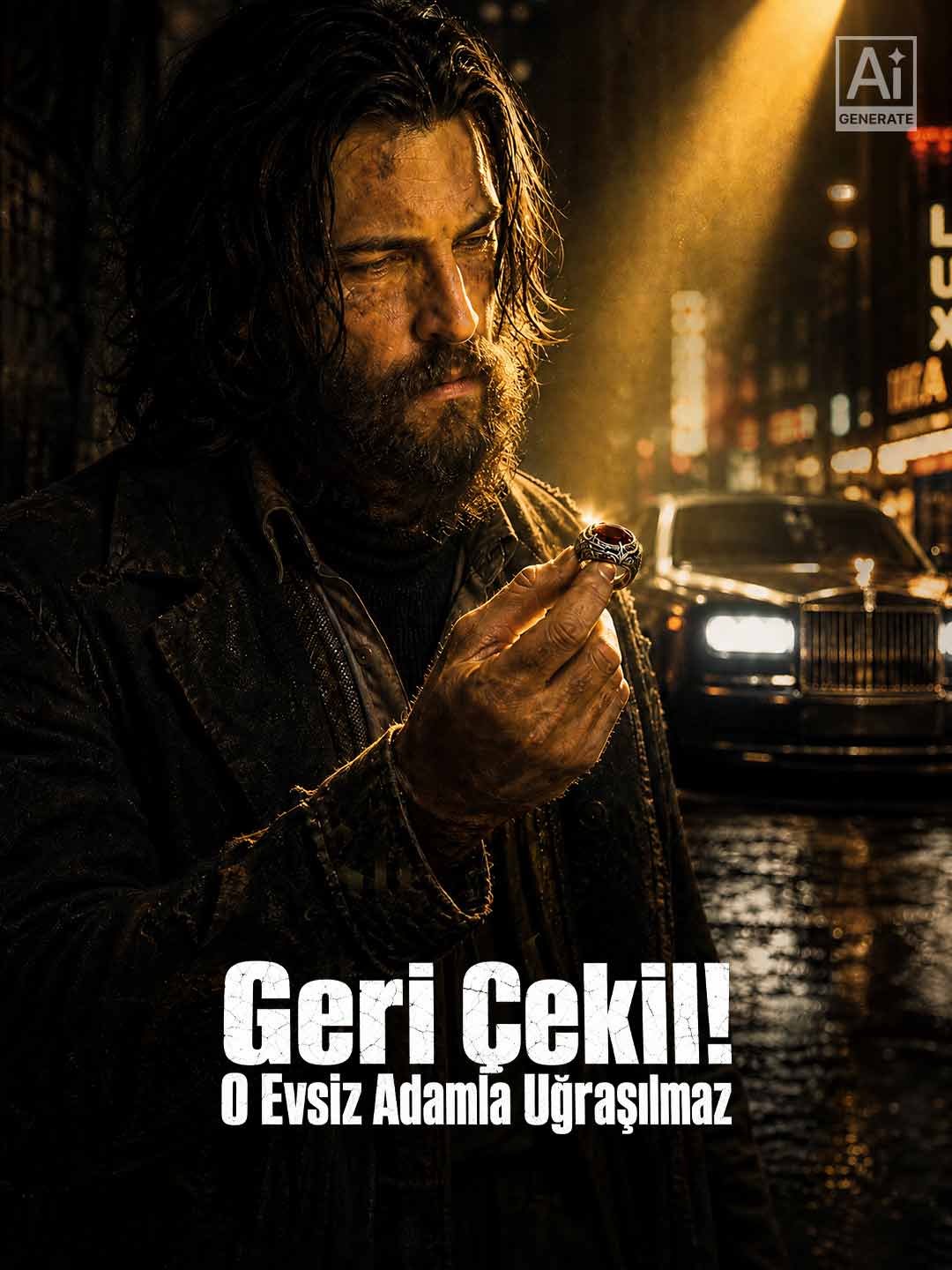 (Dubbing) Geri Çekil! O Evsiz Adamla Uğraşılmaz