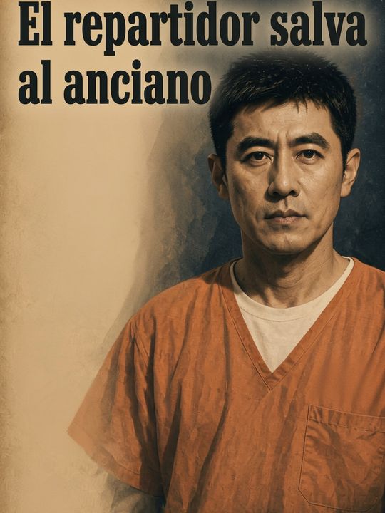 El repartidor salva al anciano