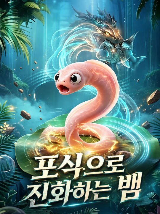 포식으로 진화하는 뱀