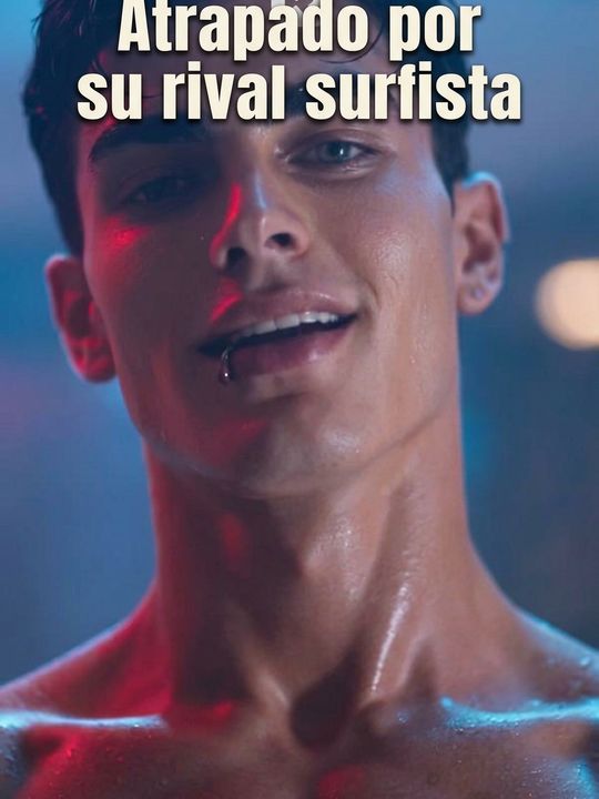Atrapado por su rival surfista