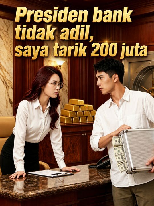 Presiden bank tidak adil, saya tarik 200 juta