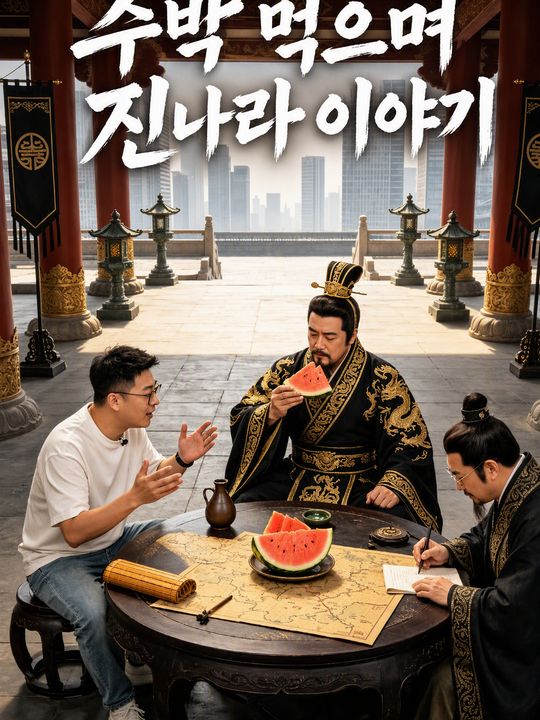 수박 먹으며 진나라 이야기