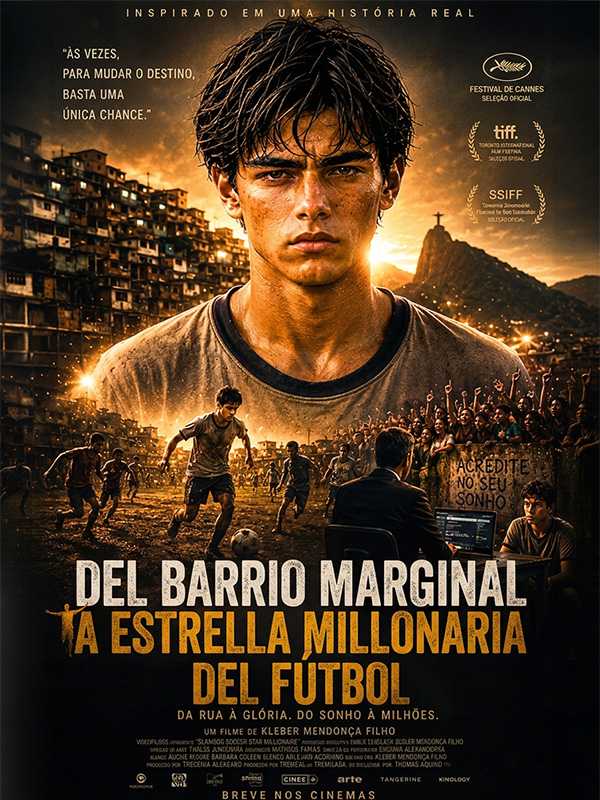 Del barrio marginal a estrella millonaria del fútbol