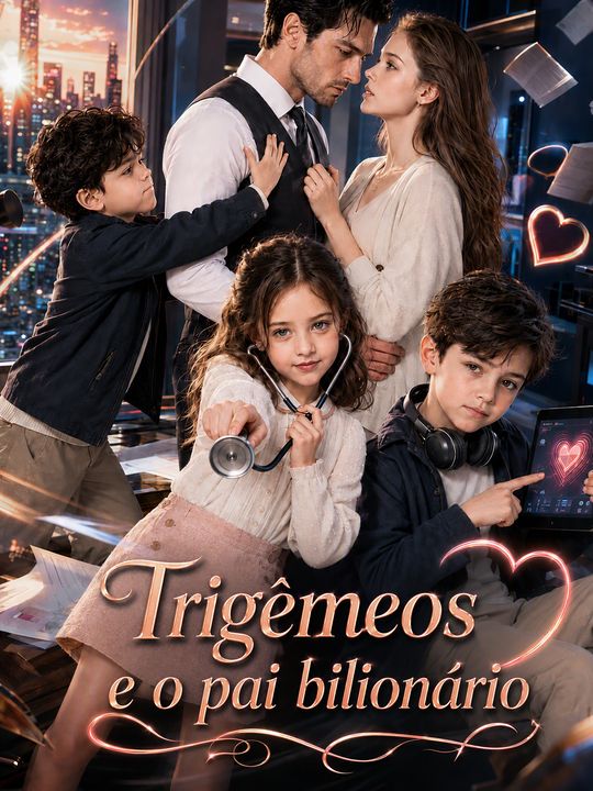 Trigêmeos e o pai bilionário