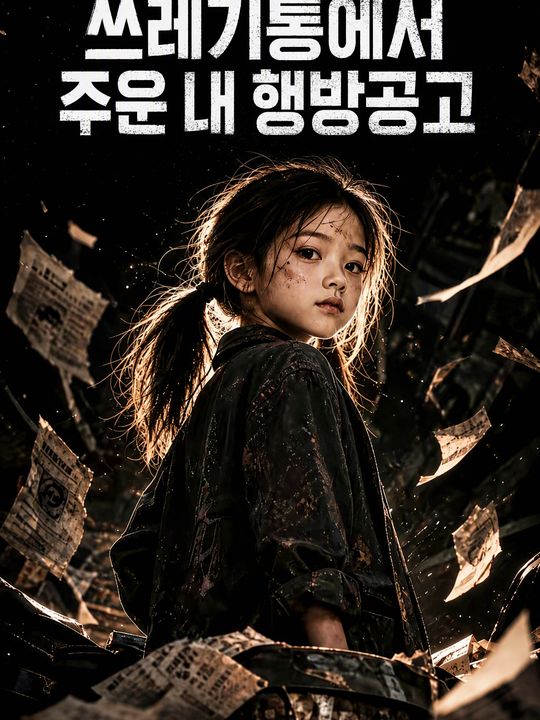 쓰레기통에서 주운 내 행방공고