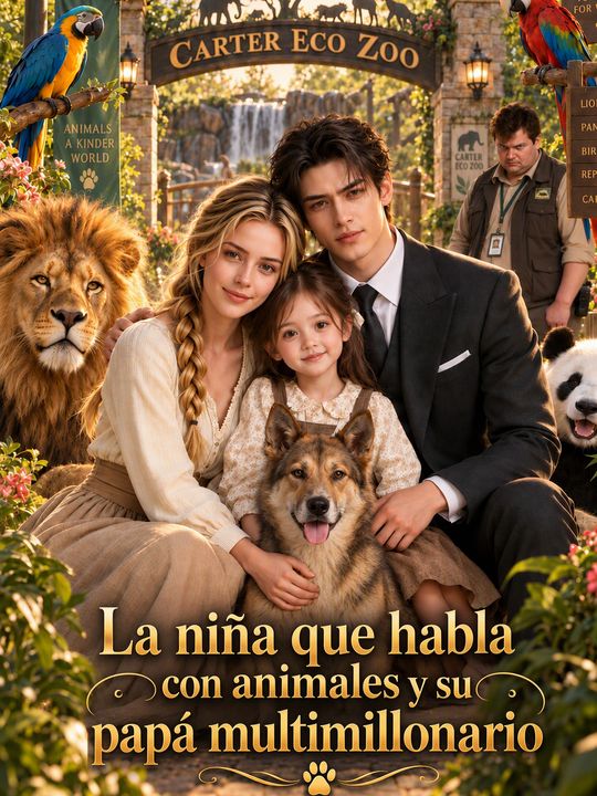La niña que habla con animales y su papá multimillonario