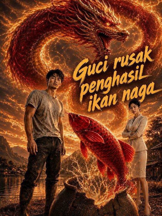 Guci rusak penghasil ikan naga