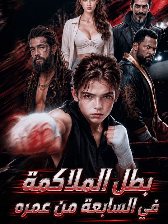 بطل الملاكمة في السابعة من عمره