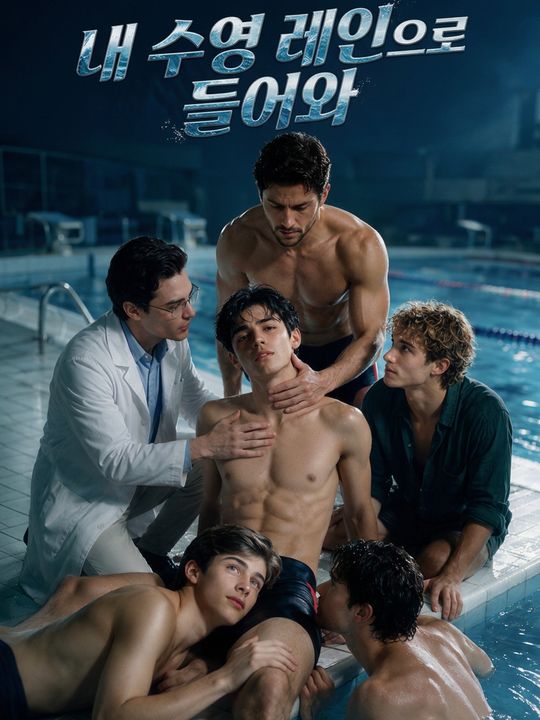 내 수영 레인으로 들어와