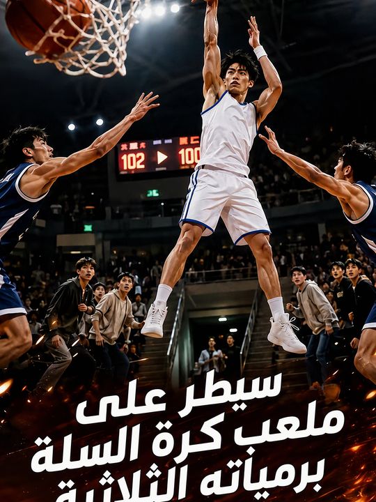 سيطر على ملعب كرة السلة برمياته الثلاثية