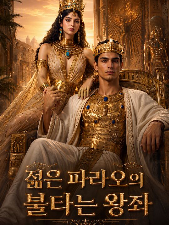 젊은 파라오의 불타는 왕좌